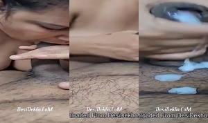 Bhabhi Ne Khade lund ko chus chus k valcano blast kiya