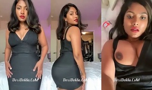 Sexy Girl in western dress banaya apna nude video leaked