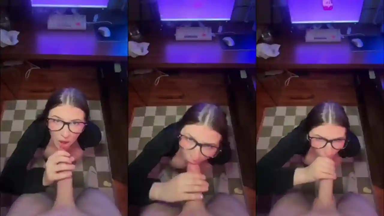 Sundar bade boobs wali maal ne lund chus k apne muh pe kiya spray